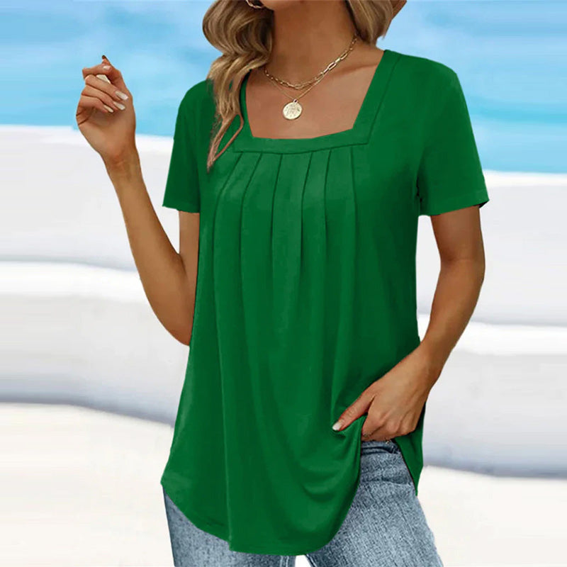 Callie - Elegant Pleated Blouse