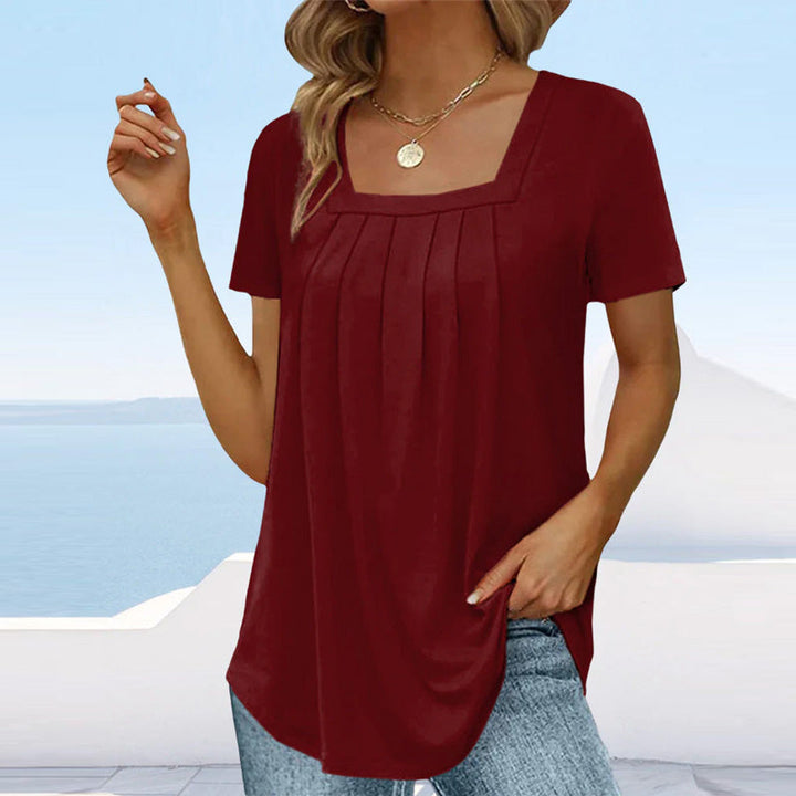 Callie - Elegant Pleated Blouse