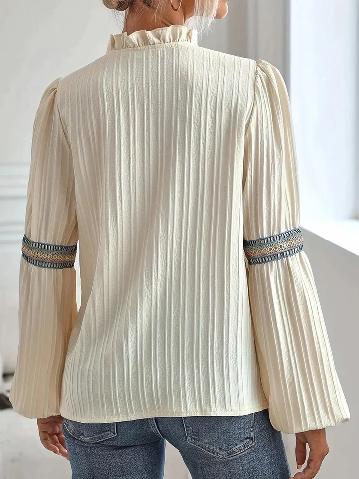 Harriet - Stunning V-Neck Blouse