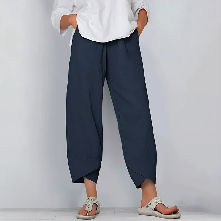 Bella - Comfy Linen Trousers