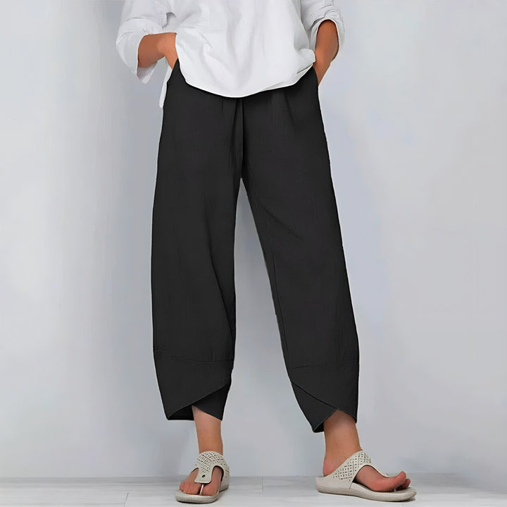 Bella - Comfy Linen Trousers