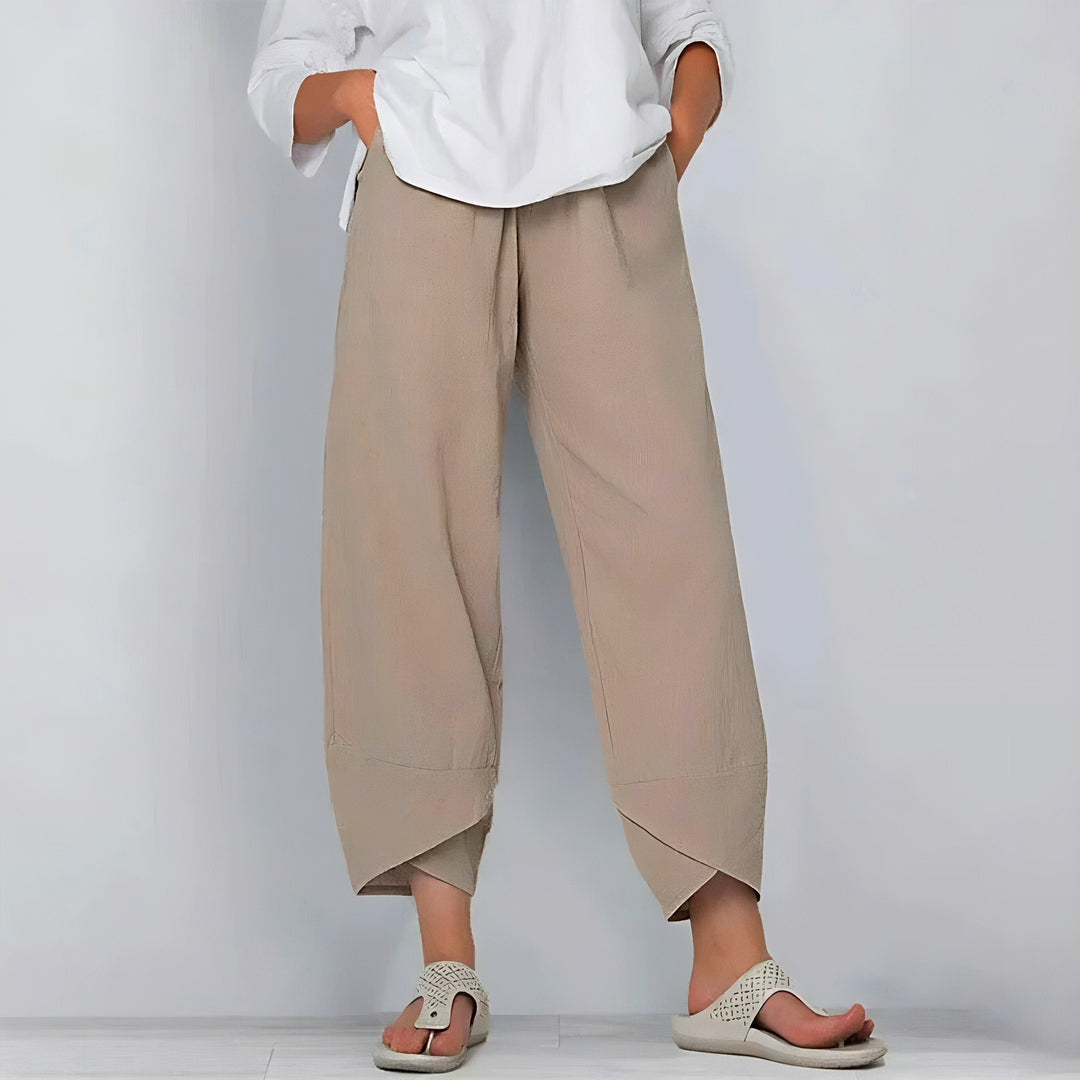 Bella - Comfy Linen Trousers