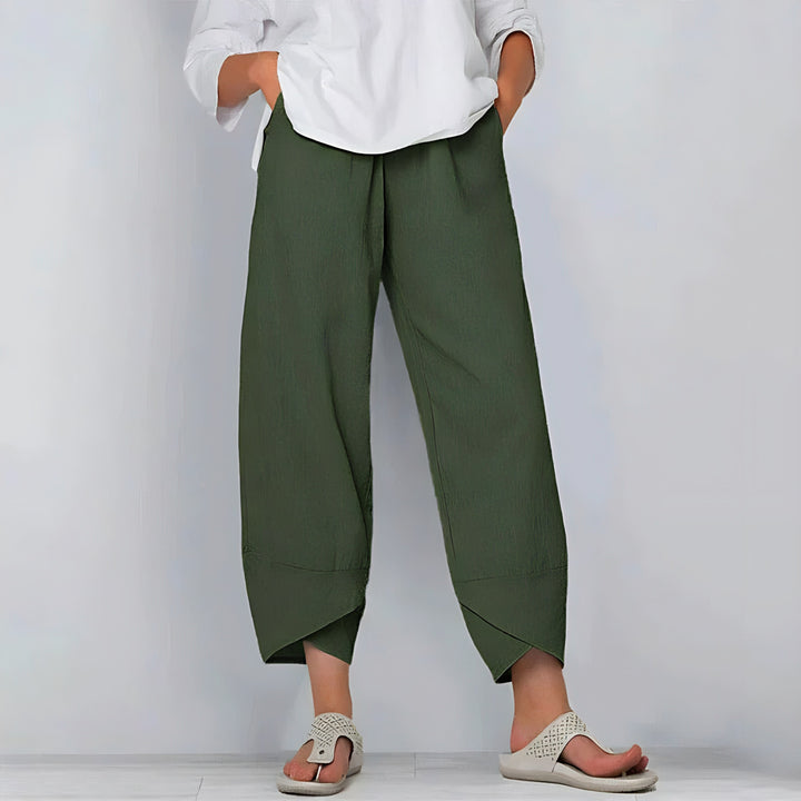 Bella - Comfy Linen Trousers