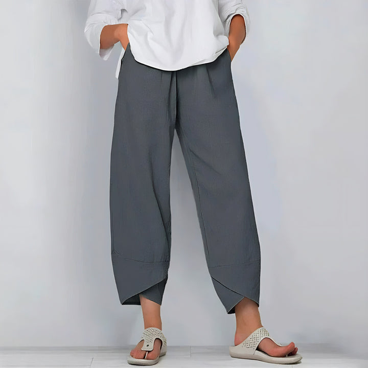 Bella - Comfy Linen Trousers