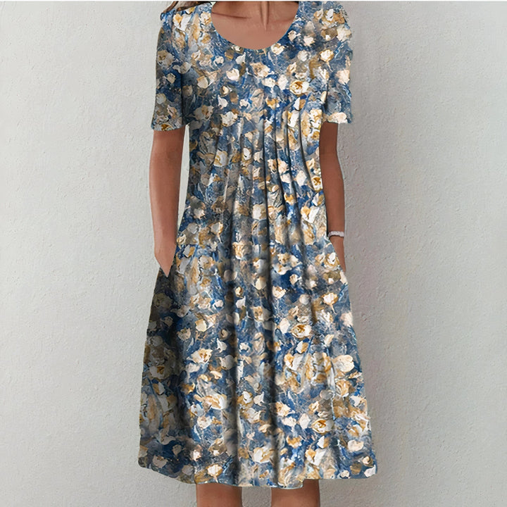 Olivia - Elegant cotton dress