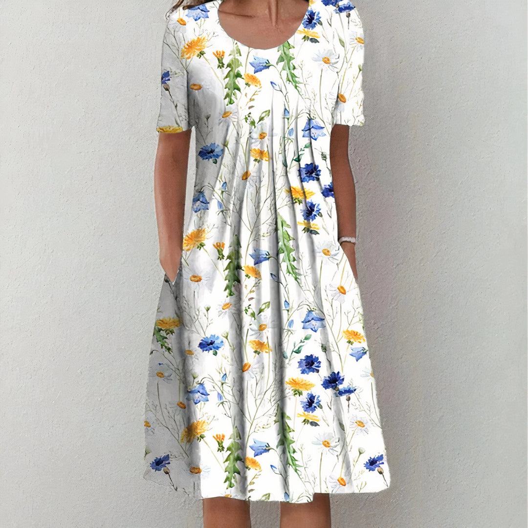 Olivia - Elegant cotton dress