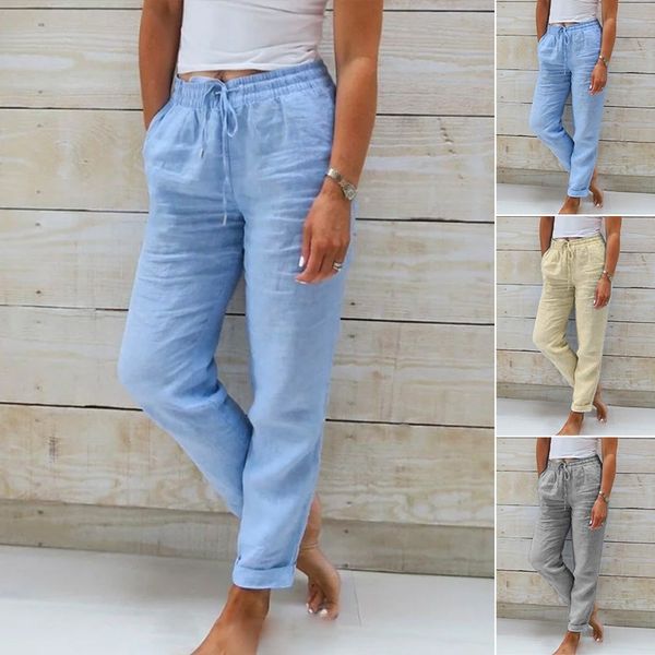 Elsa - Comfortable Casual Linen Pants